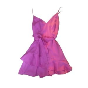 Pink Express Ruffle Romper